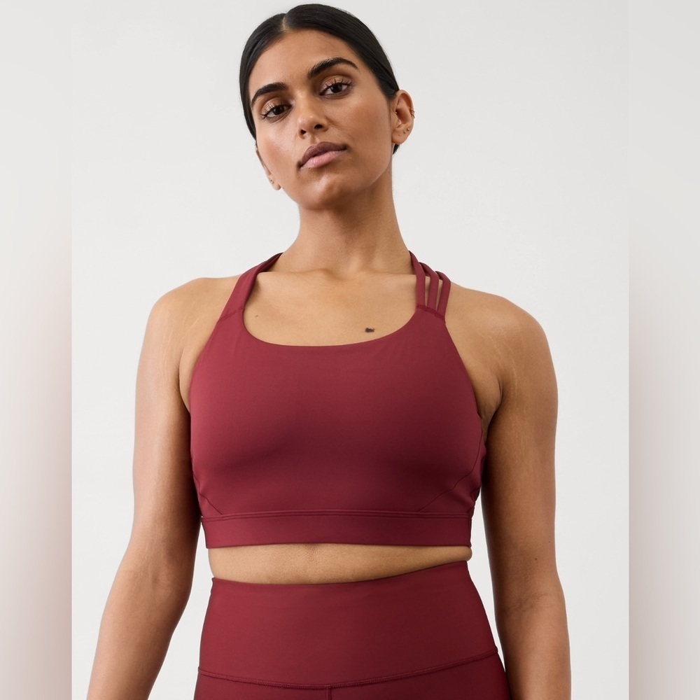 NWT Athleta Train Free Redwood Bra Size Medium( Best for D-DD Cups) - Picture 4 of 7